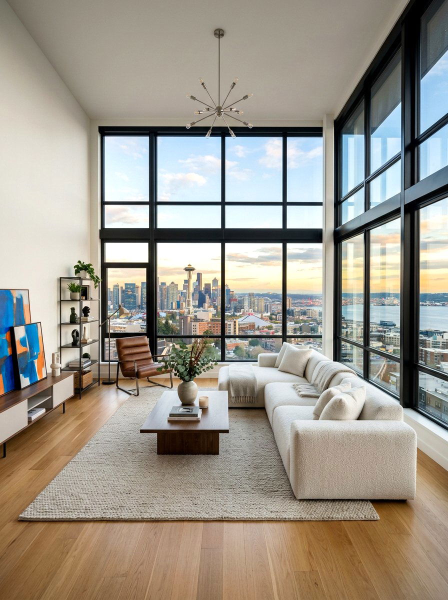 Large Window Living Room - 30 cloud couch living room ideas