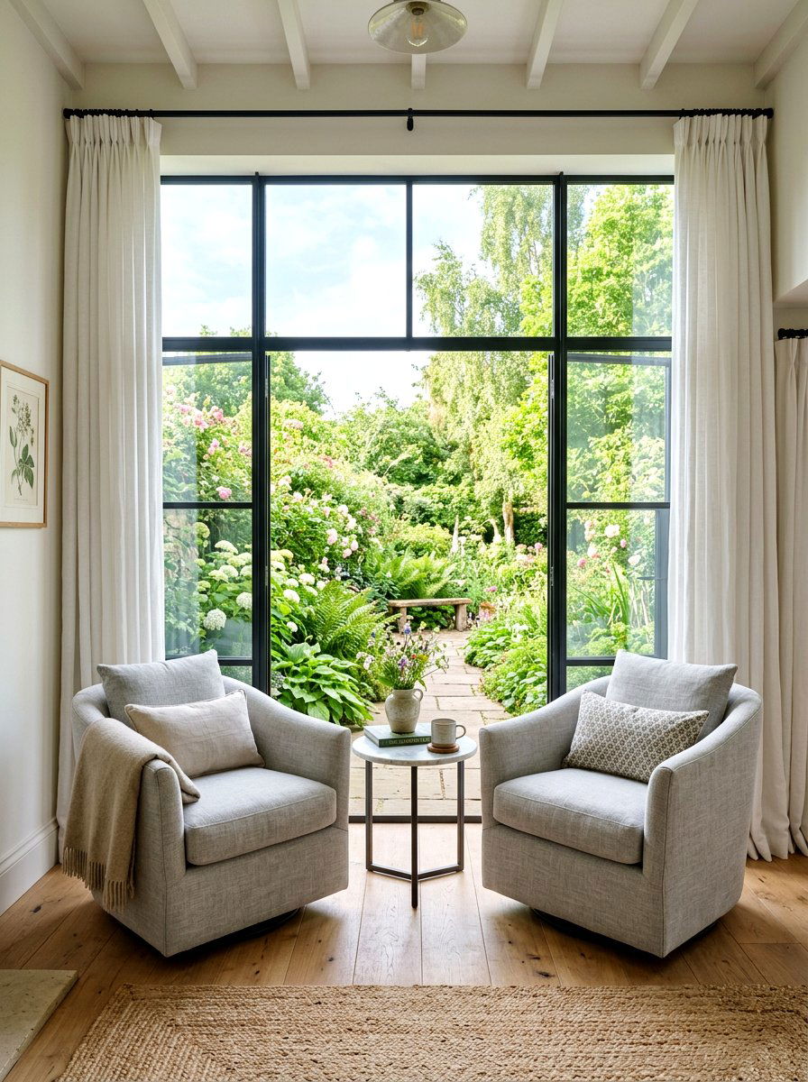 Large Window Seating Area - 30 formal sitting room ideas