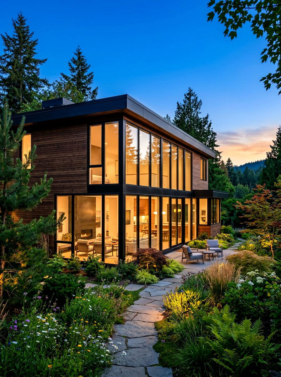 Large Windows - 30 home exterior ideas