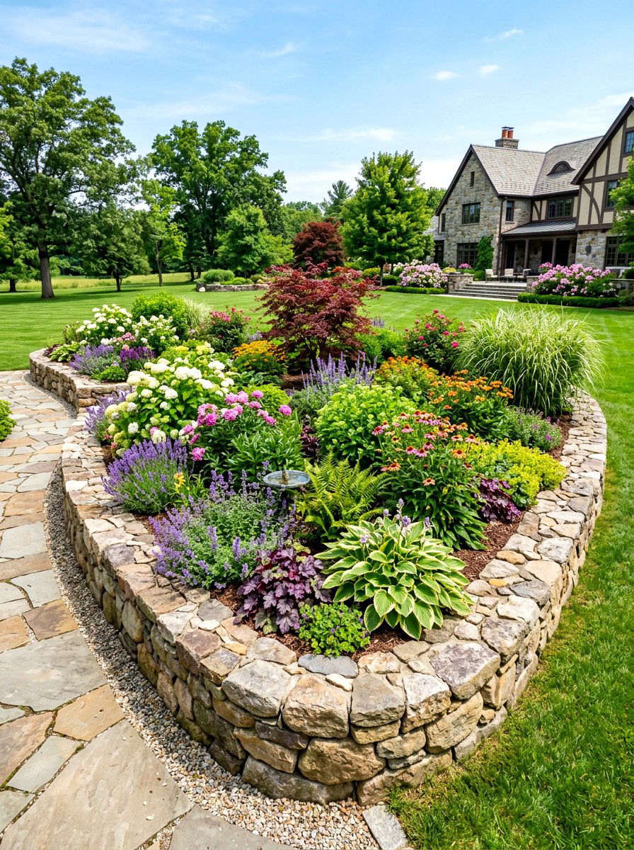 Large corner garden bed - 30 raised bed corner ideas
