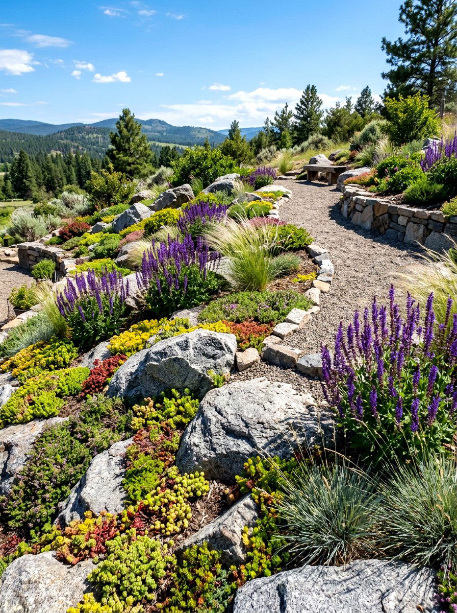 Large front yard planters - 30 budget front yard ideas