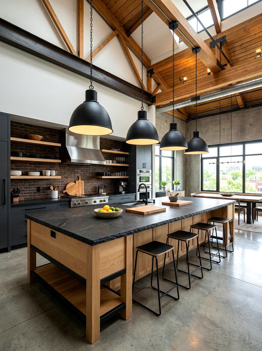 Large island lighting layout - 30 island pendant spacing ideas