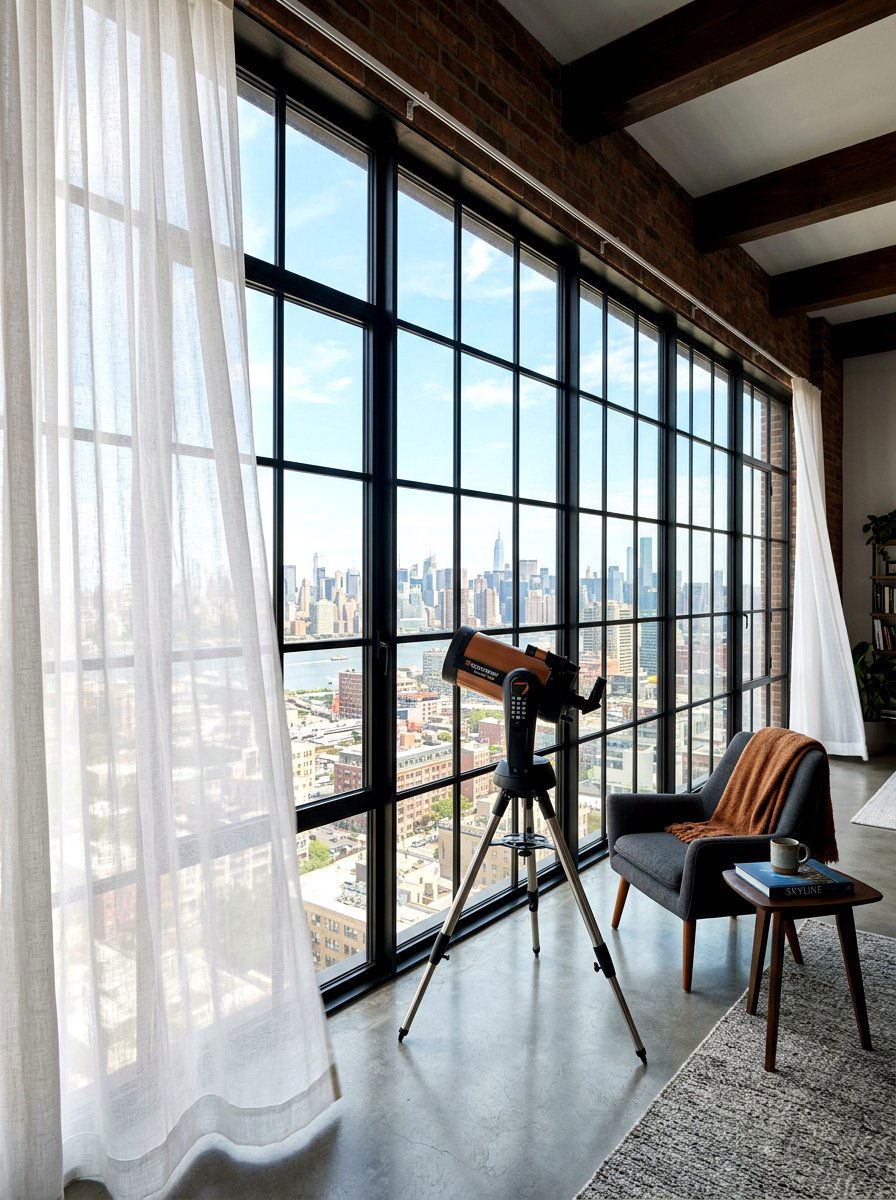 Large loft window decor - 30 loft apartment ideas