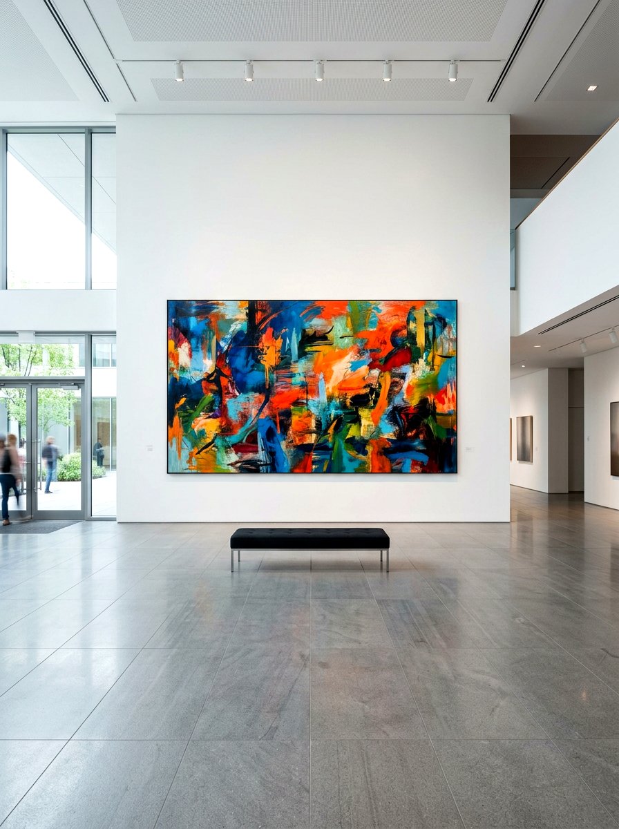 Large scale art foyer - 30 entryway decor ideas