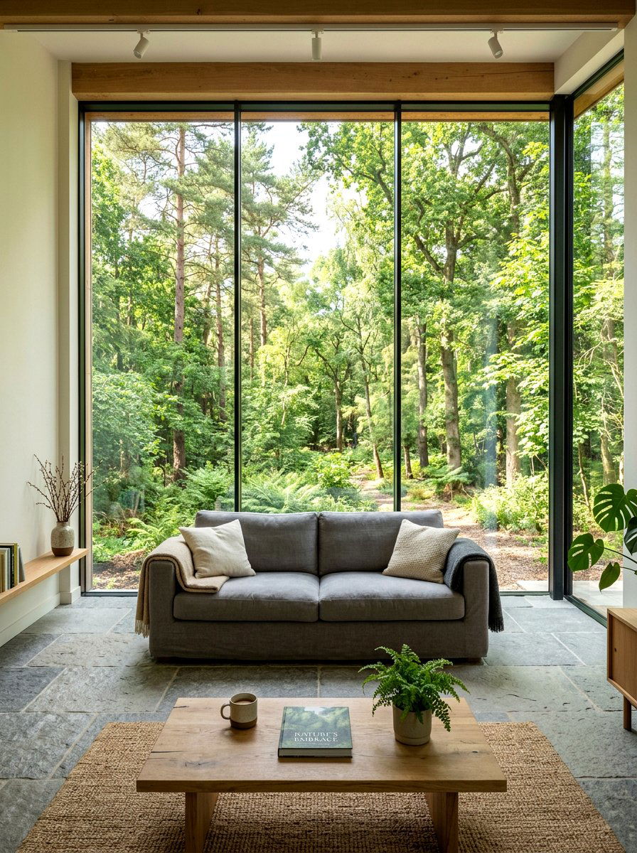 Large window living room - 30 restorative living room ideas