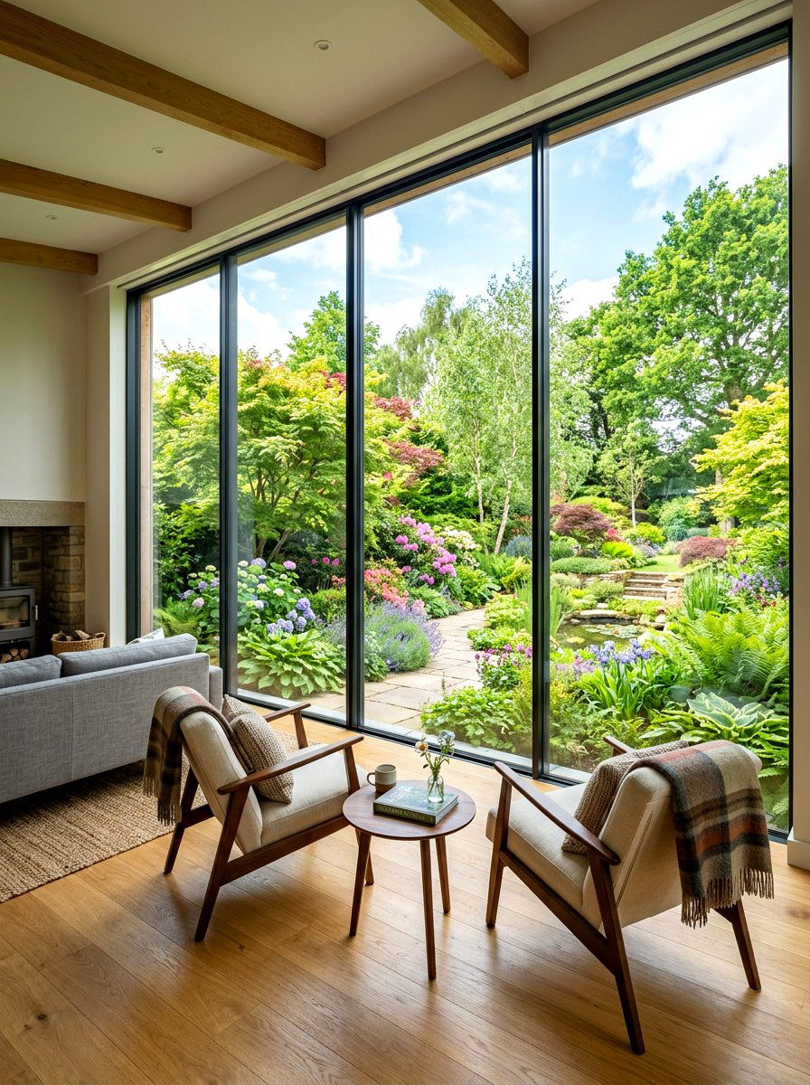 Large window view - 30 slow living home ideas