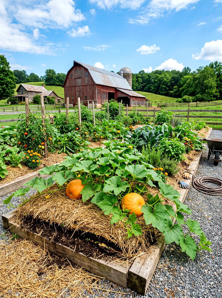 Lasagna Vegetable Garden - 30 beginner vegetable garden ideas