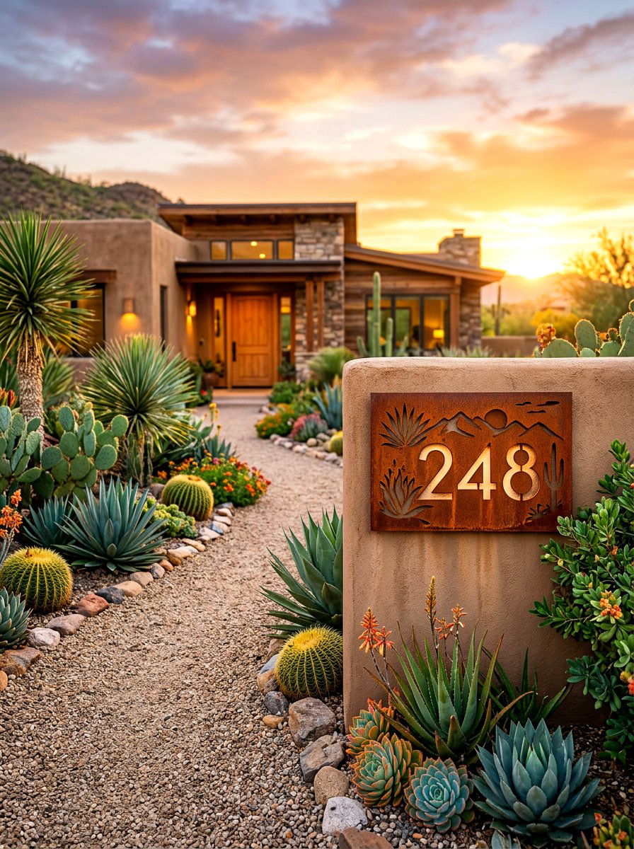 Laser Cut Steel House Number - 30 house number sign ideas luxury