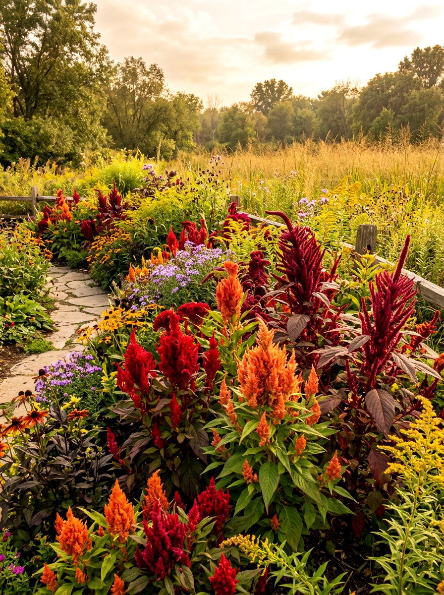 Late summer flower garden - 30 cut flower garden ideas