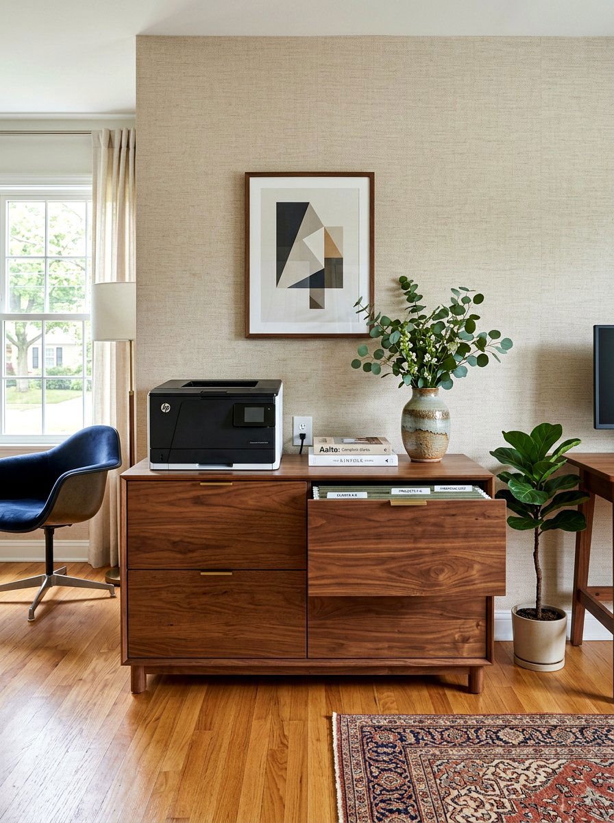 Lateral File Cabinet - 30 office file storage ideas
