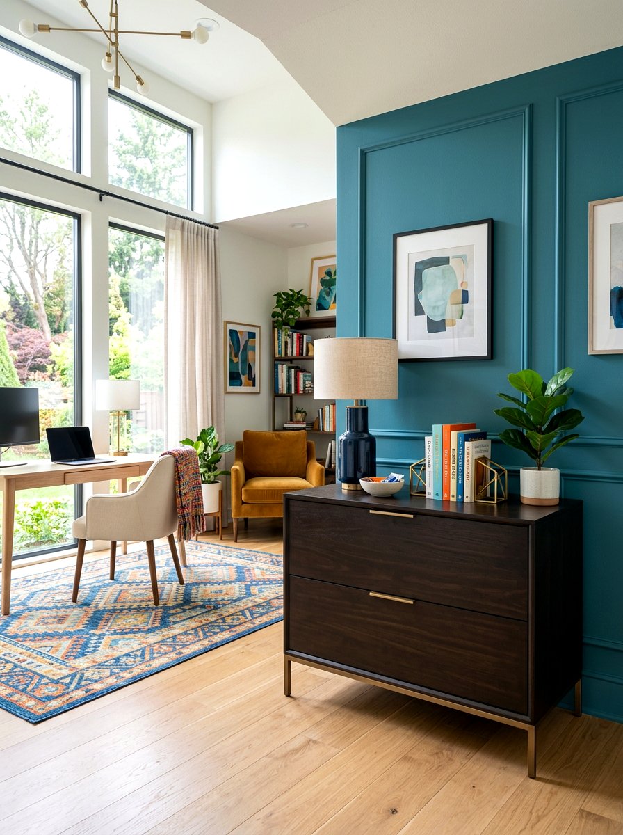 Lateral file cabinet - 30 paper clutter organization ideas
