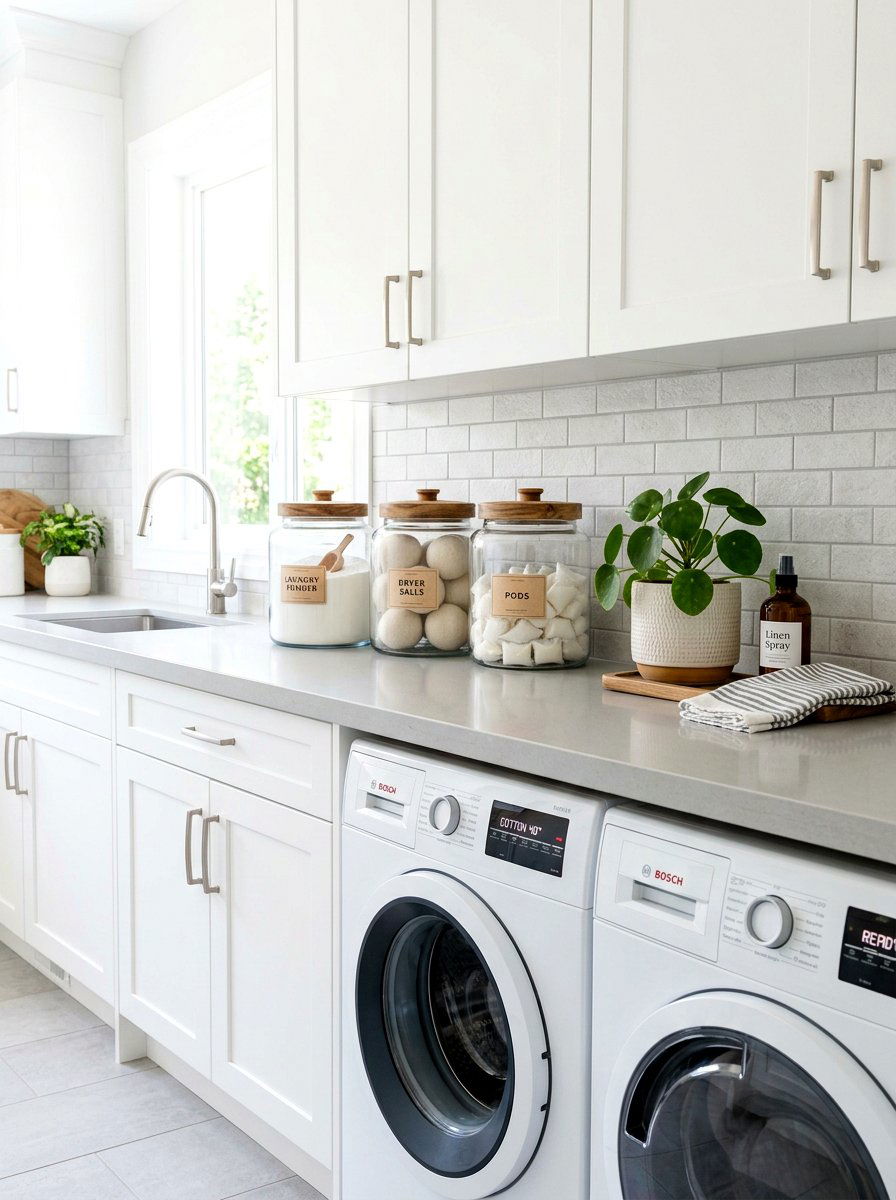 Laundry Room Accent - 30 decorative object styling ideas