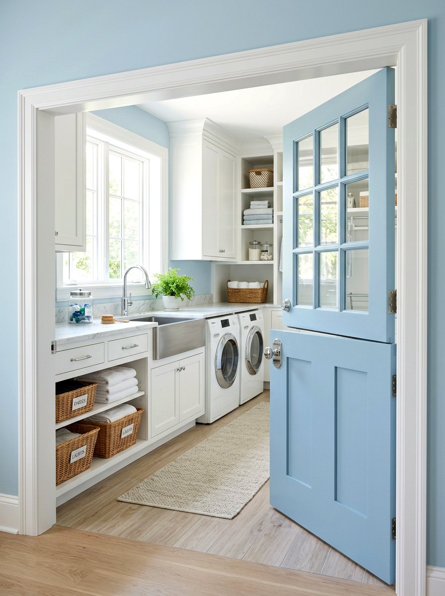 Laundry Room Dutch Door - 30 Dutch door ideas