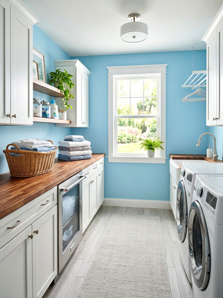 Laundry Room Ice Maker - 30 ice maker nook ideas