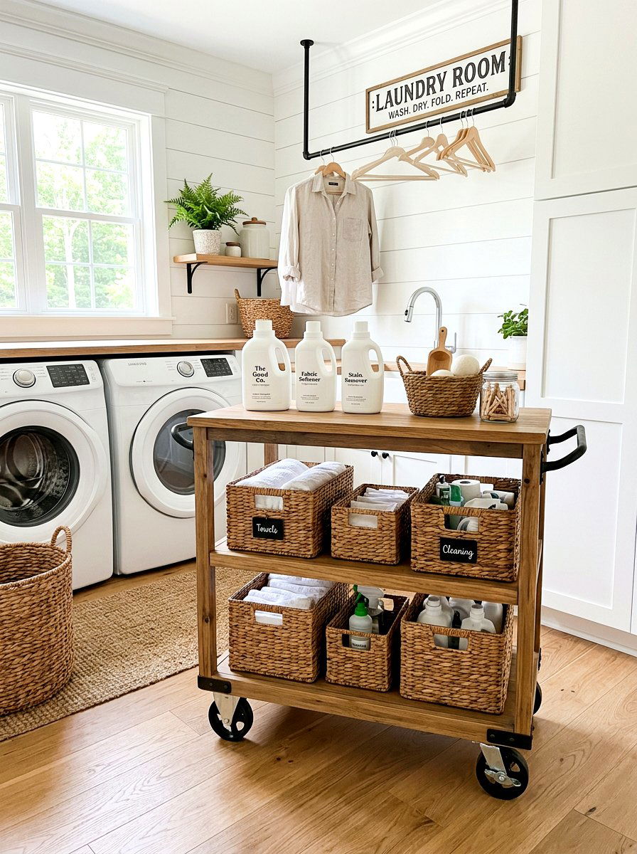 30 Rolling Cart Storage Ideas to Tidy Up Fast Anywhere Today