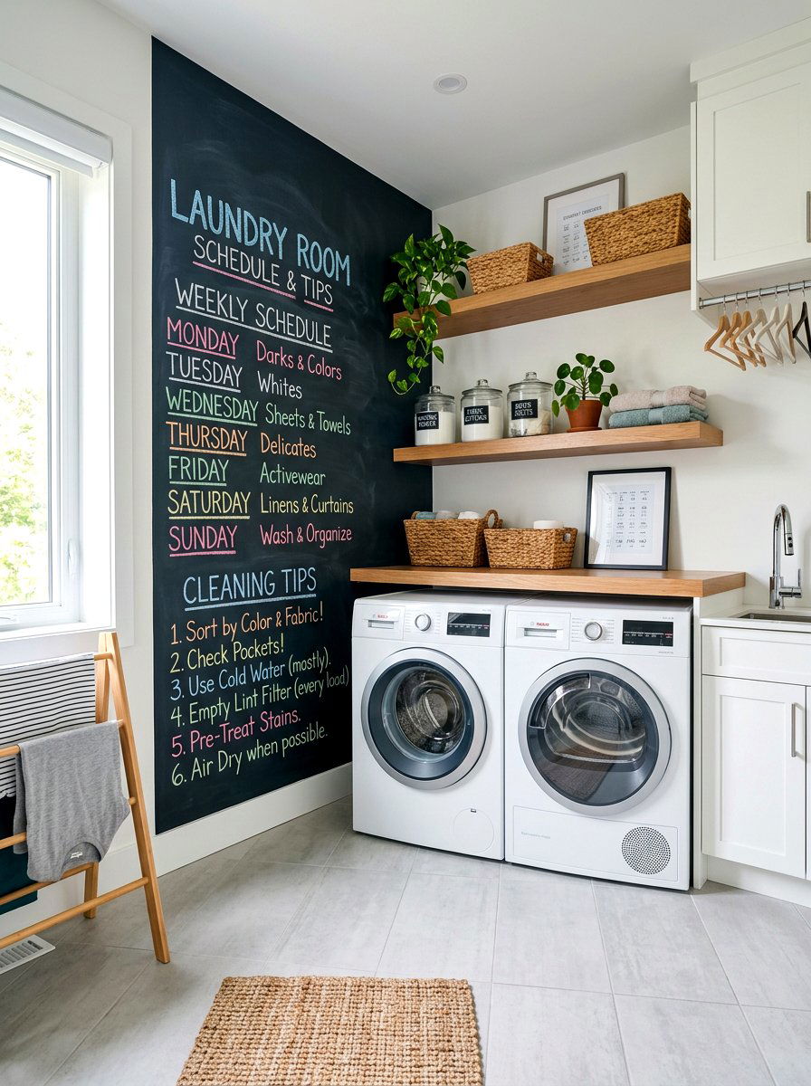 30 Chalkboard Wall Ideas to Add Fun, Functional Creativity