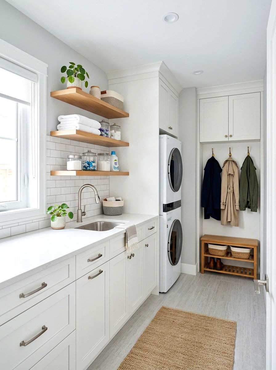 Laundry Room Station - 30 drop zone ideas