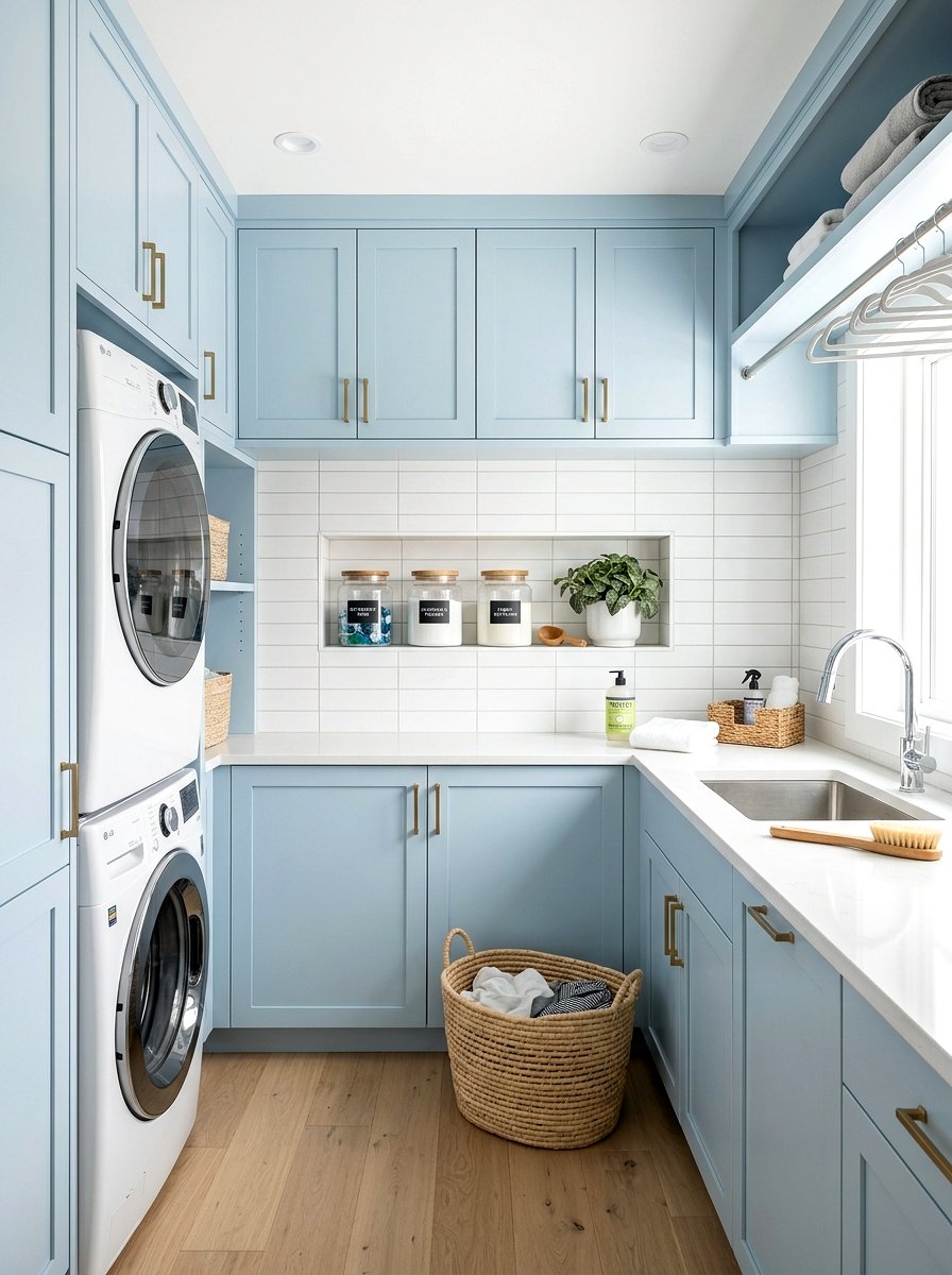 Laundry Wall Niche - 30 wall niche ideas