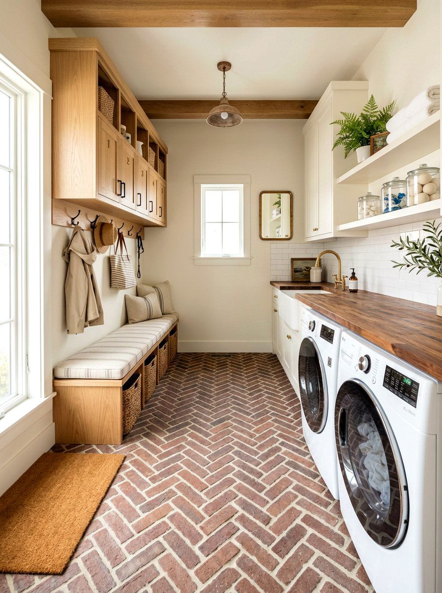 Laundry mudroom combo - 30 laundry room ideas