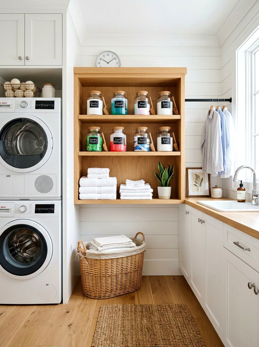 Laundry room organization - 30 fall reset home ideas