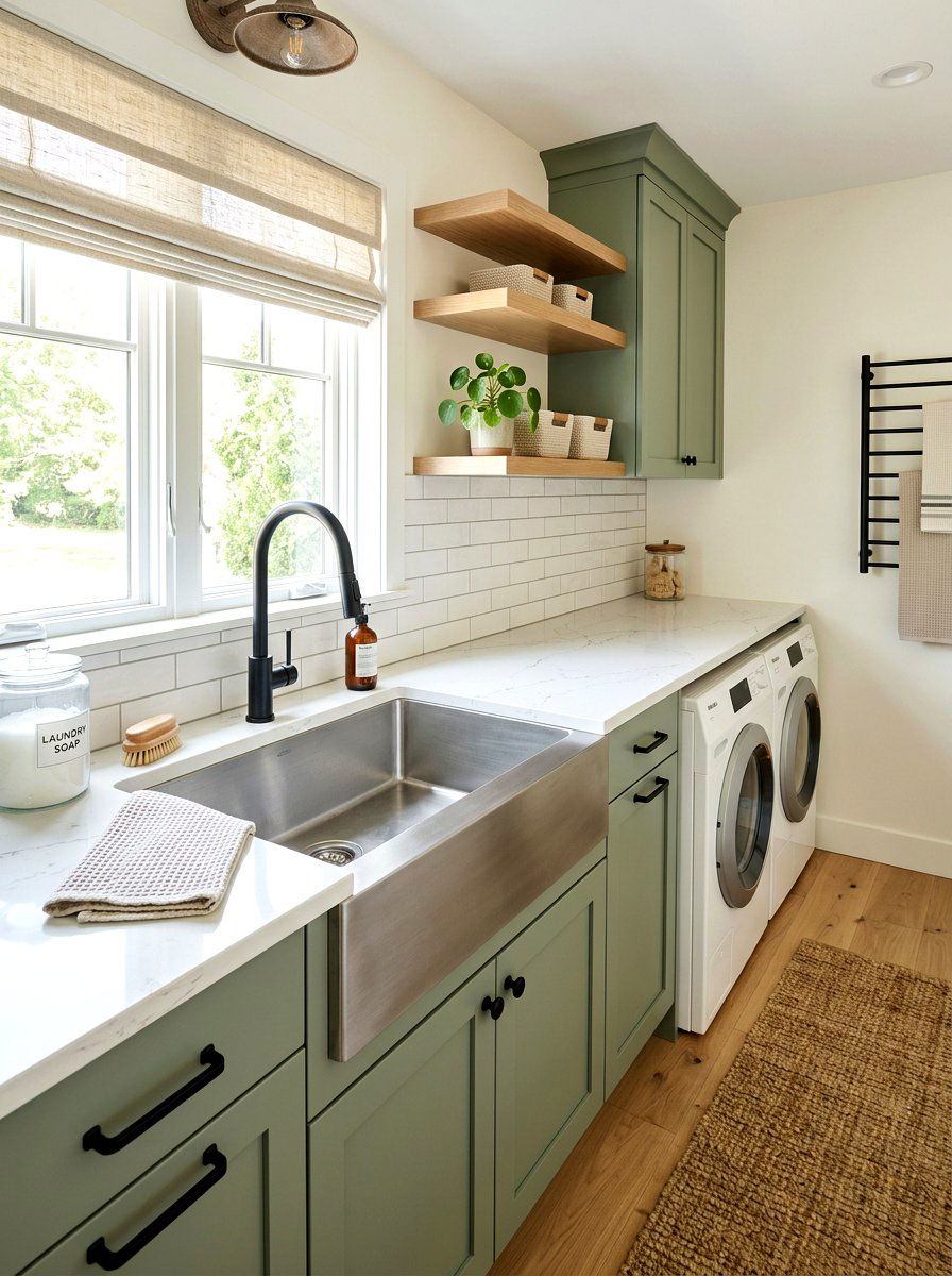 Laundry room utility sink - 30 mudroom laundry room ideas