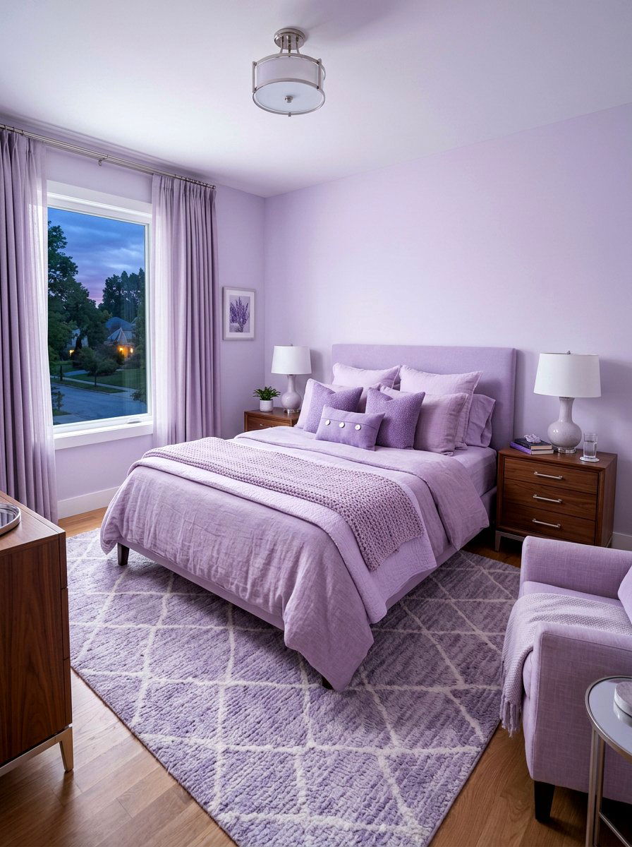 Lavender Aesthetic Bedroom - 30 cloud inspired bedroom ideas