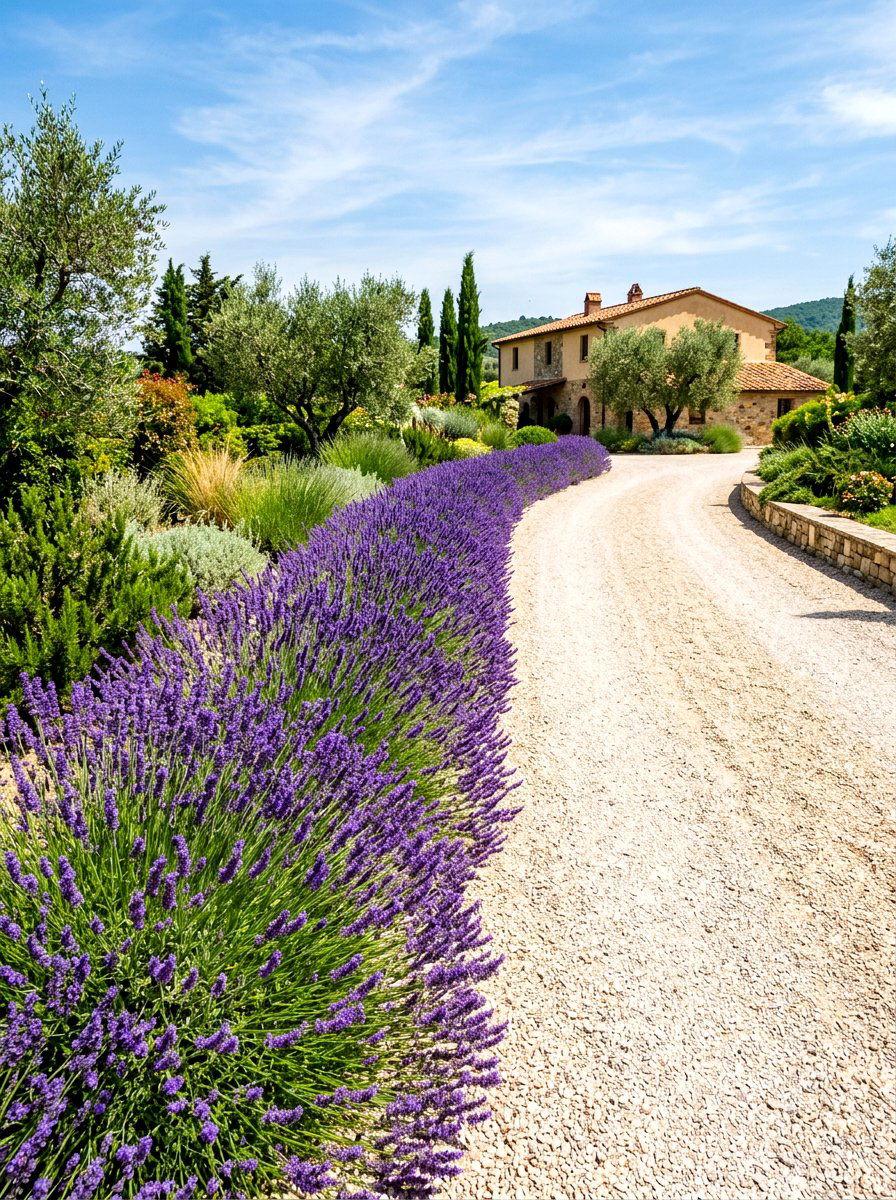Lavender Edge Border - 30 perennial border ideas