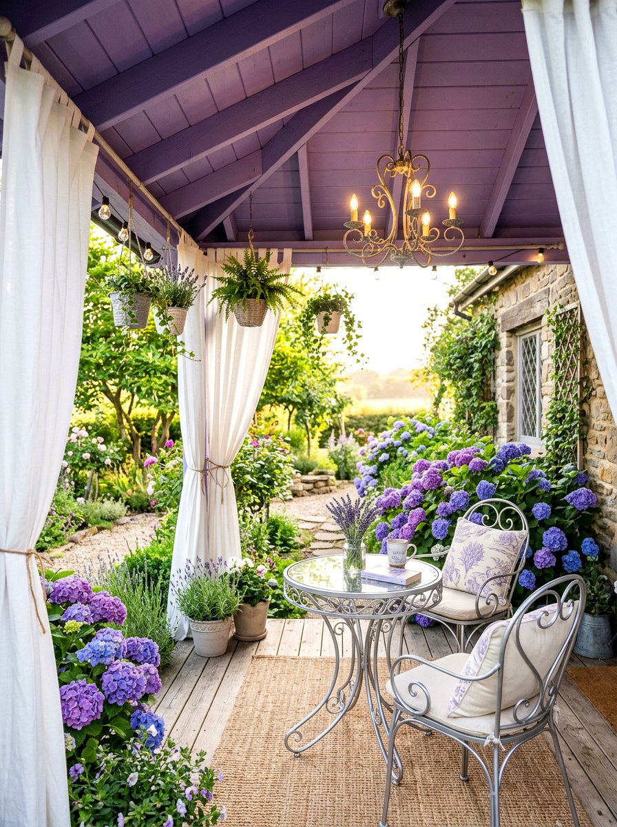 Lavender Porch Ceiling - 30 porch ceiling paint ideas
