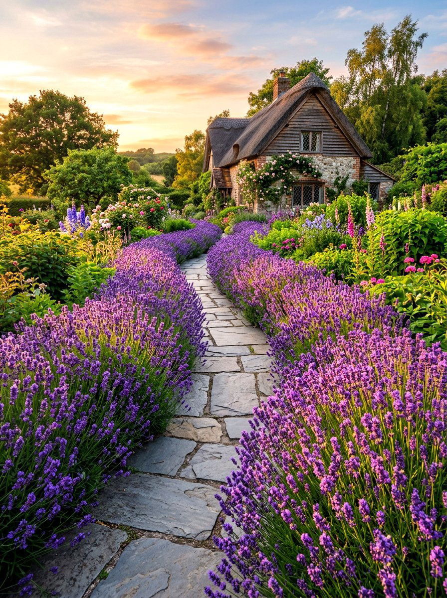 30 Front Path Flower Bed Ideas for a Stunning Entryway
