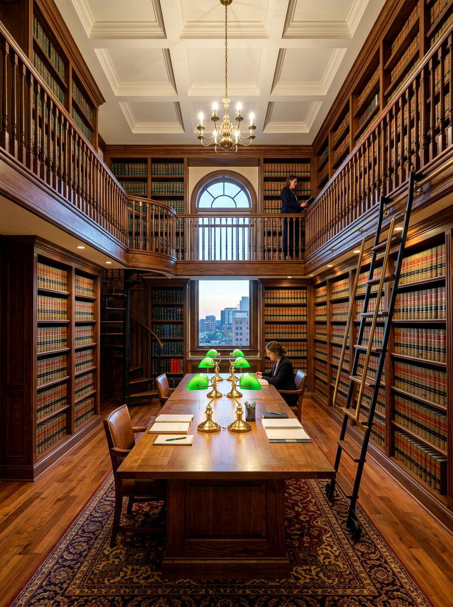 Law Office Library - 30 attorney office ideas
