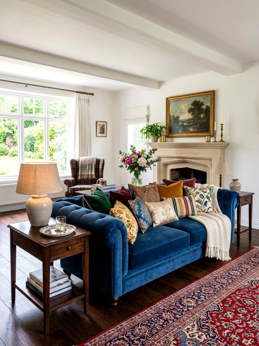 Layered Traditional Living Room Ideas: 30 Elegant Layers