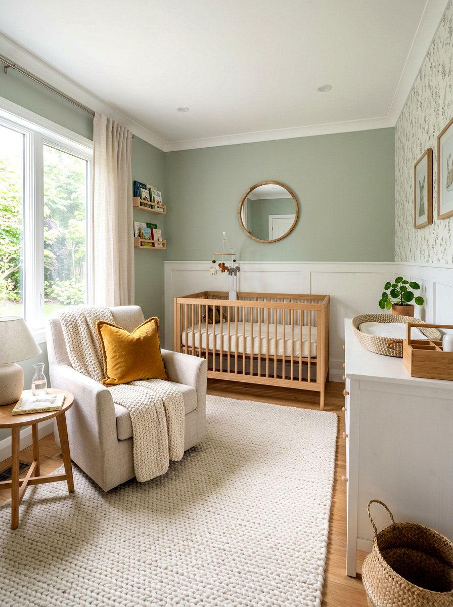 Layered Textures Nursery - 30 Scandinavian nursery ideas