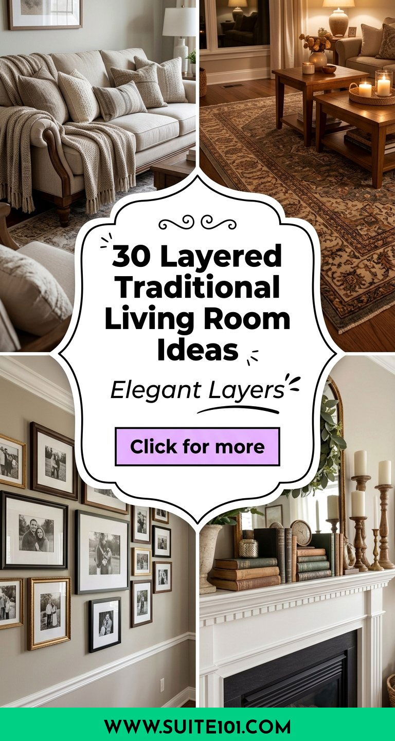 Layered Traditional Living Room Ideas 30 Elegant Layers - Layered Traditional Living Room Ideas: 30 Elegant Layers