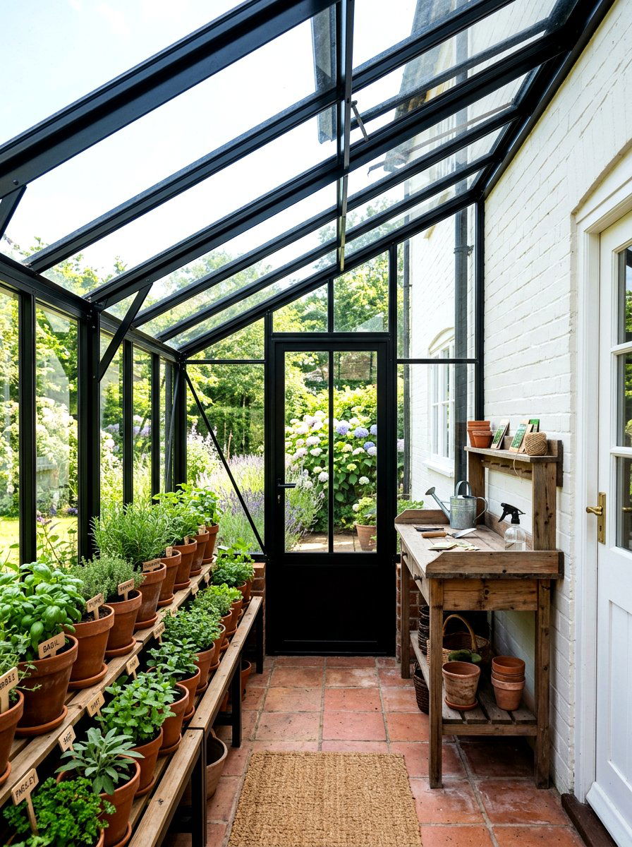 Lean To Glass Greenhouse - 30 attached greenhouse ideas