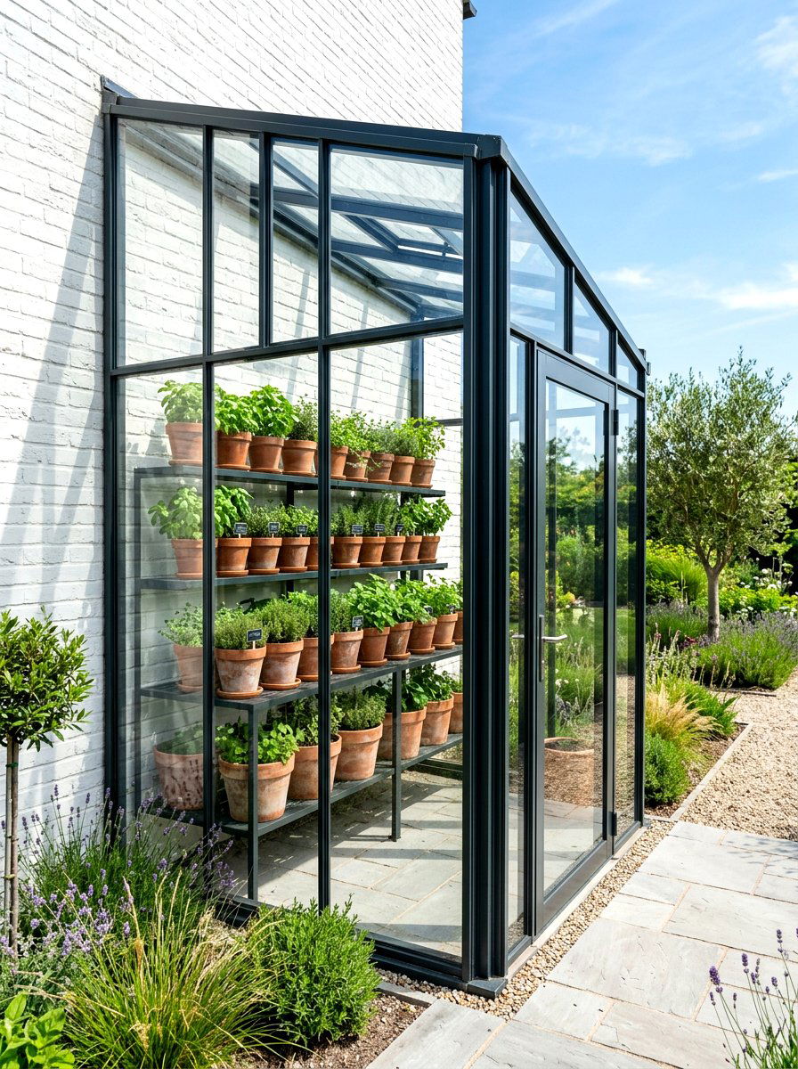 Lean To Greenhouse - 30 mini backyard greenhouse ideas