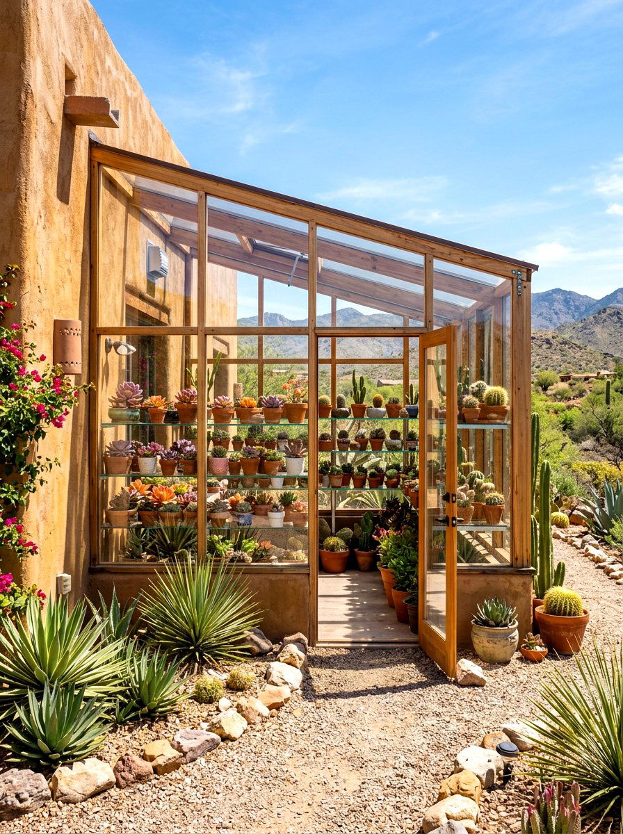 Lean To Greenhouse For Succulents - 30 lean to greenhouse ideas