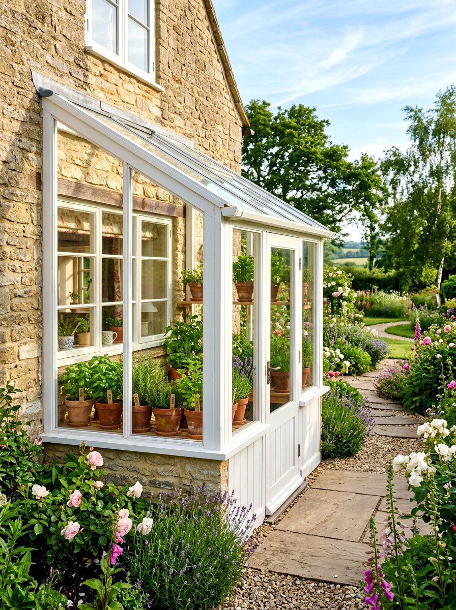 Lean To Greenhouse Over Window - 30 lean to greenhouse ideas
