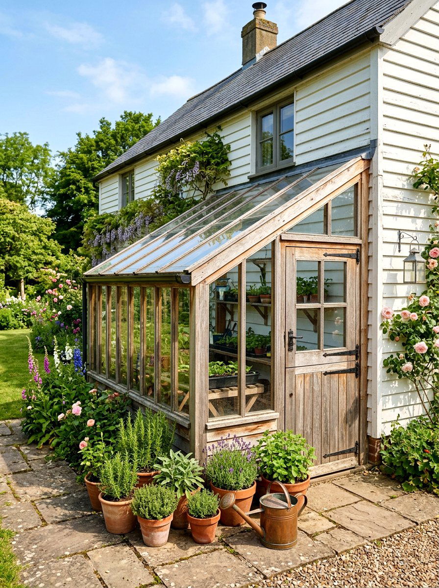 Lean To Greenhouse Shed - 30 greenhouse shed combo ideas