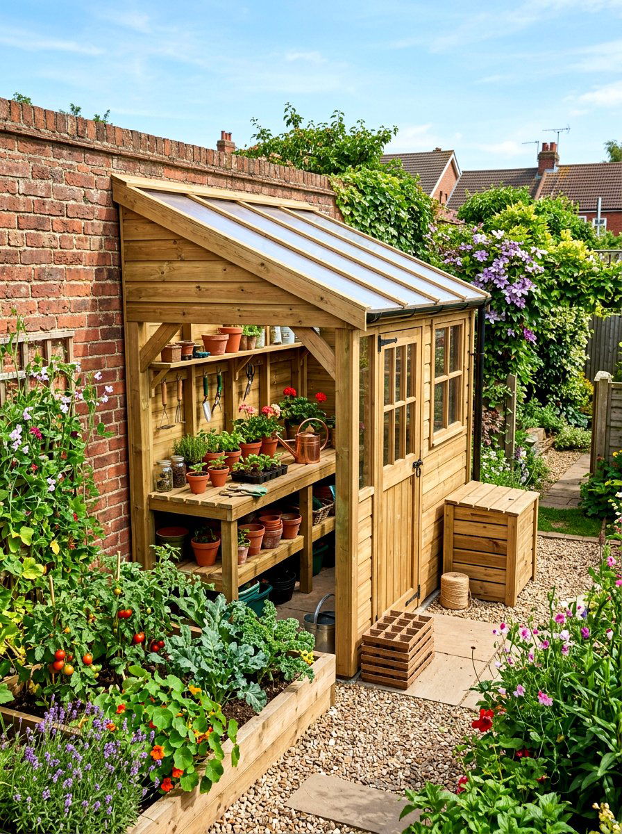 Lean To Potting Shed - 30 potting shed ideas