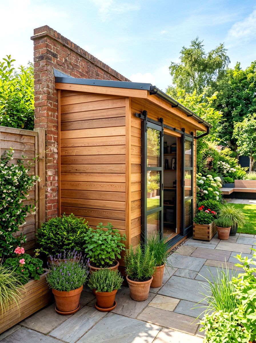 Lean To Shed - 30 garden shed ideas