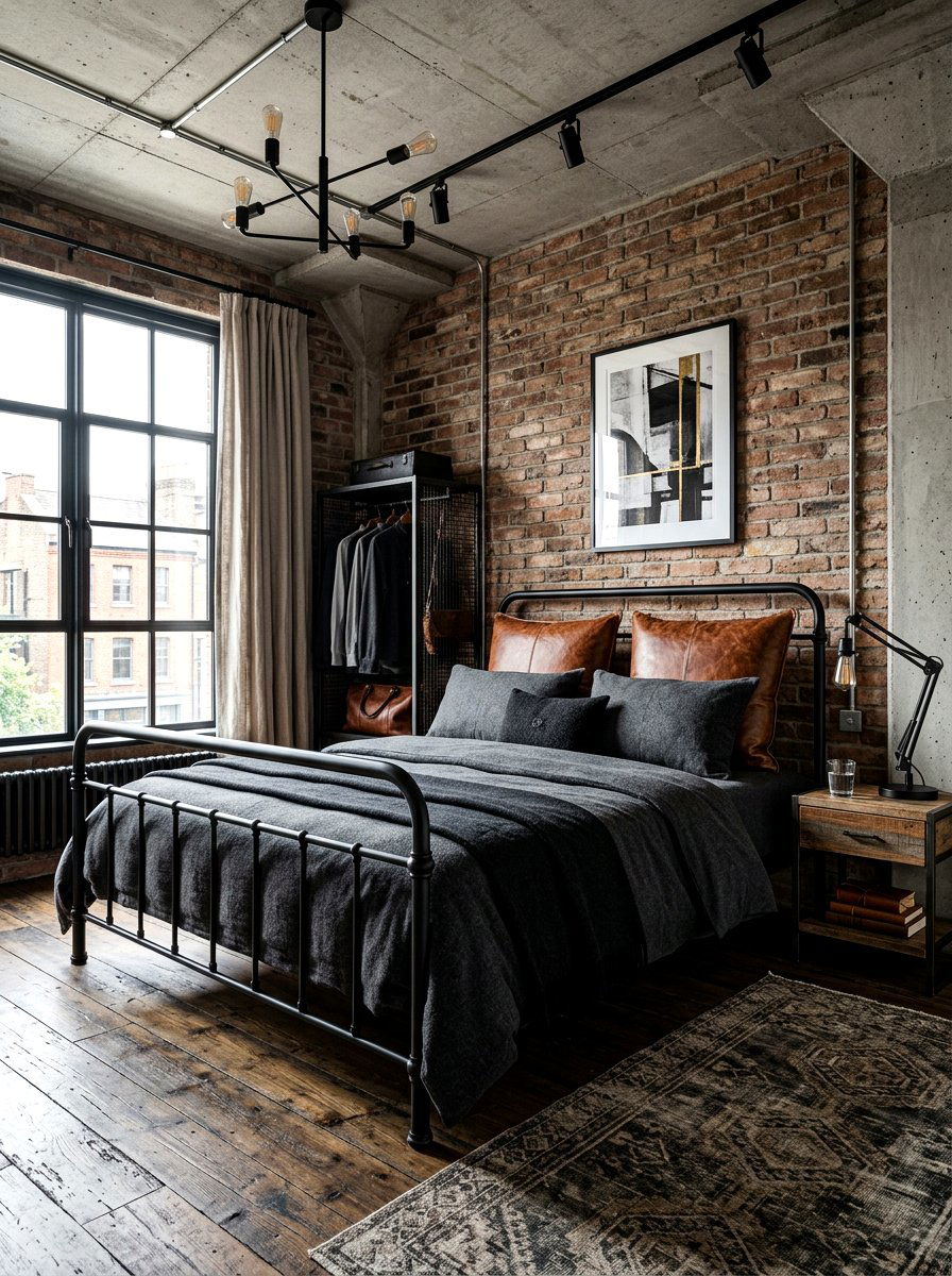 Leather European pillows for modern look - 30 European pillow styling ideas