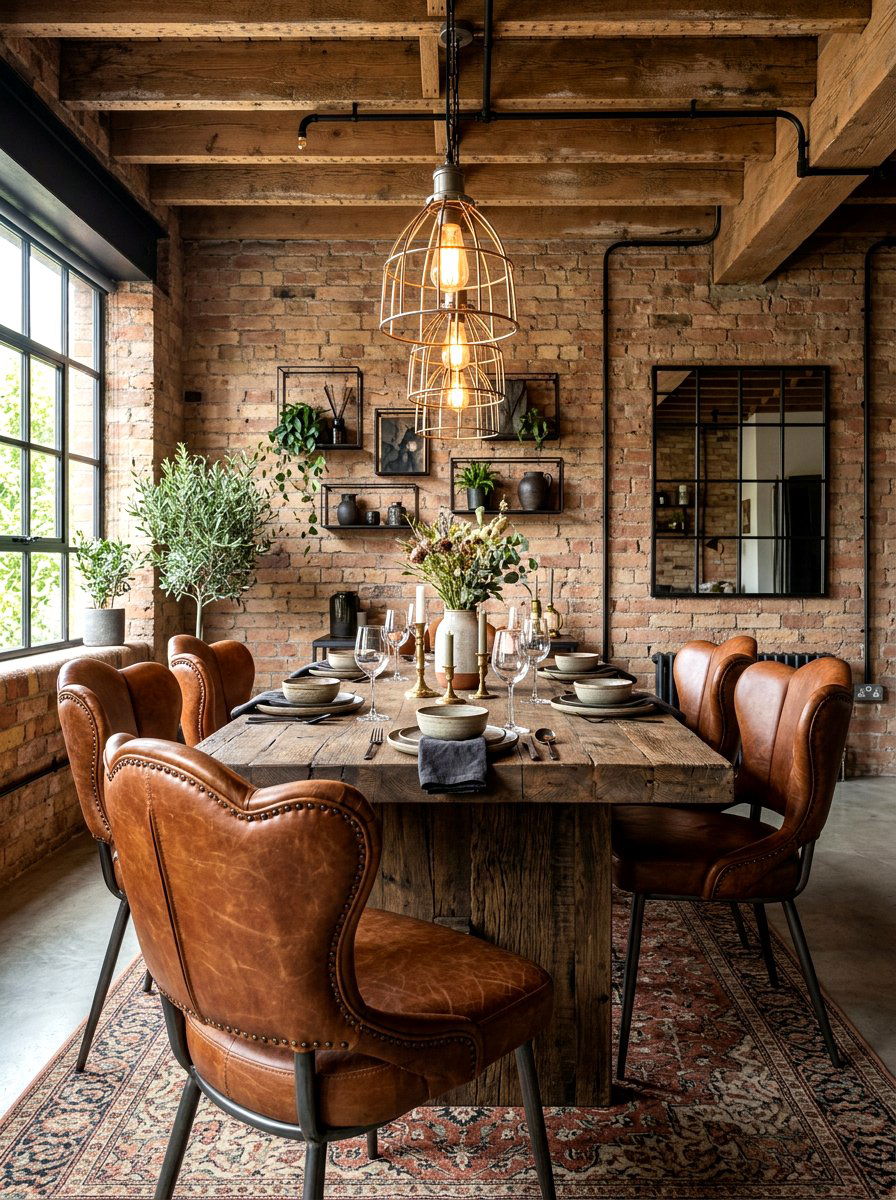 Leather Scalloped Dining Chair - 30 scalloped dining chairs ideas