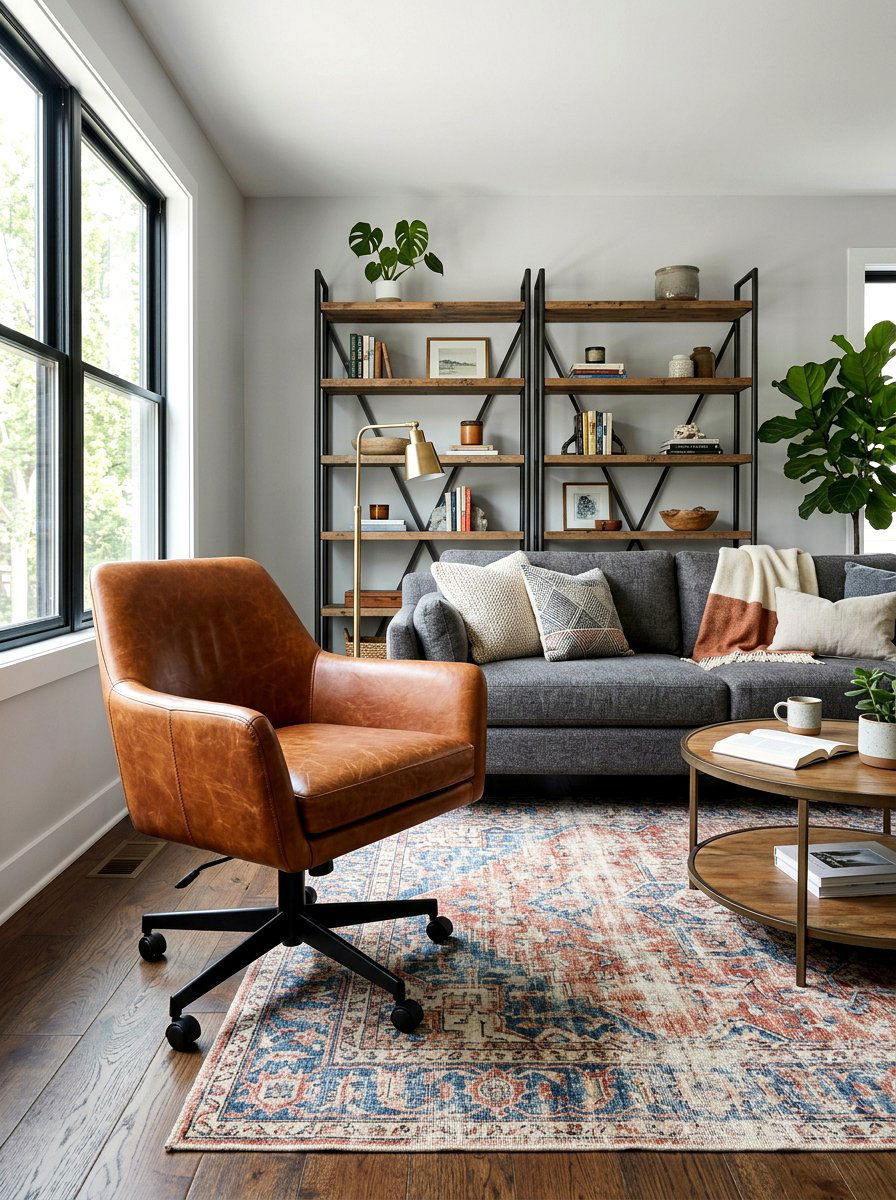 Leather Swivel Chair Living Room - 30 swivel accent chair living room ideas