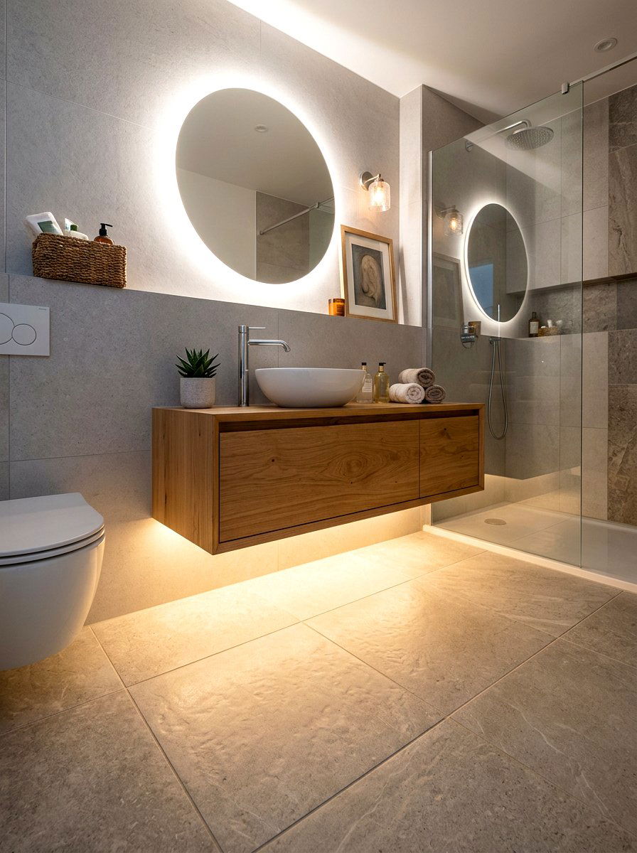 Led Cabinet Lighting - 30 mini spa room ideas