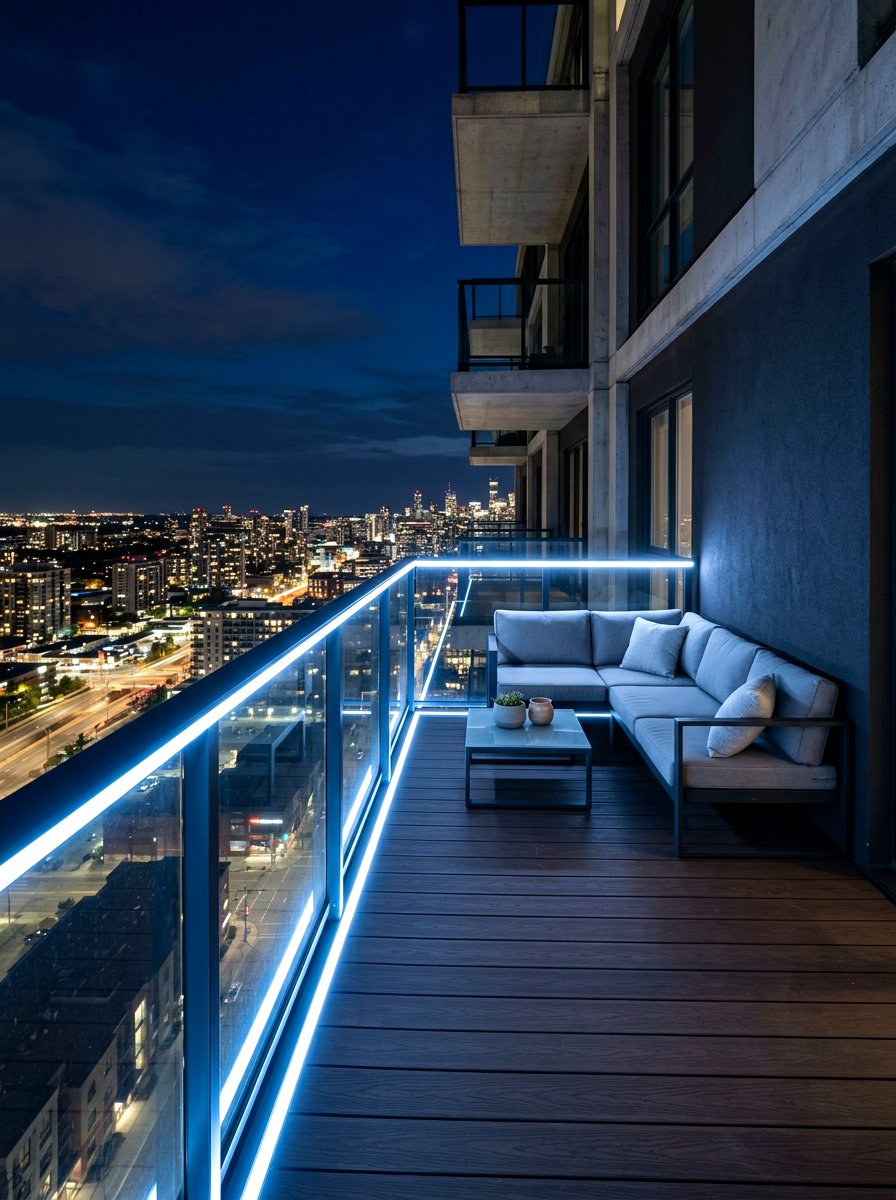 Led Strip Lights - 30 apartment patio mood lighting ideas