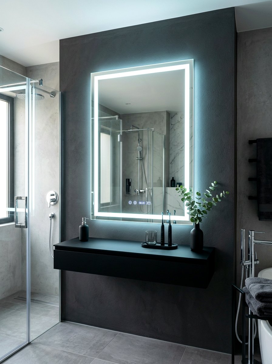 Led backlit mirror - 30 entry mirror ideas