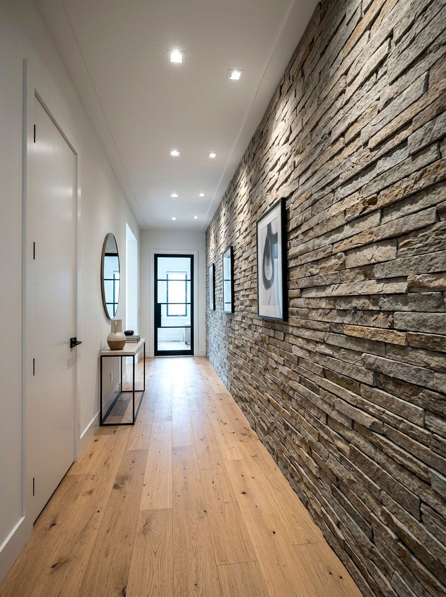 Ledgestone Accent Wall - 30 stone accent wall ideas