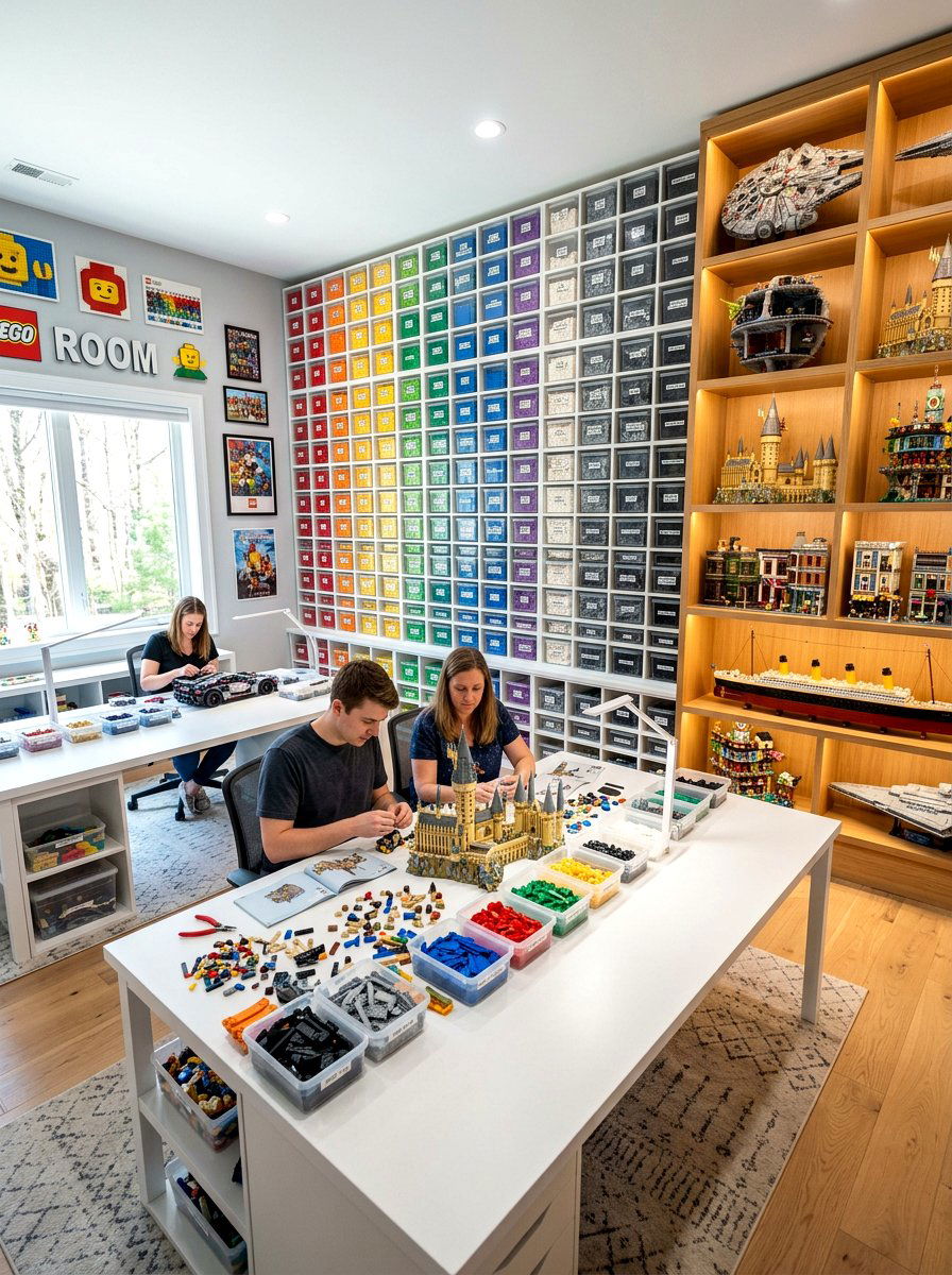 Lego Room - 30 hobby room ideas