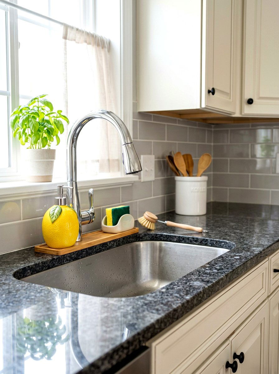 Lemon Shaped Soap - 30 lemon kitchen spring ideas