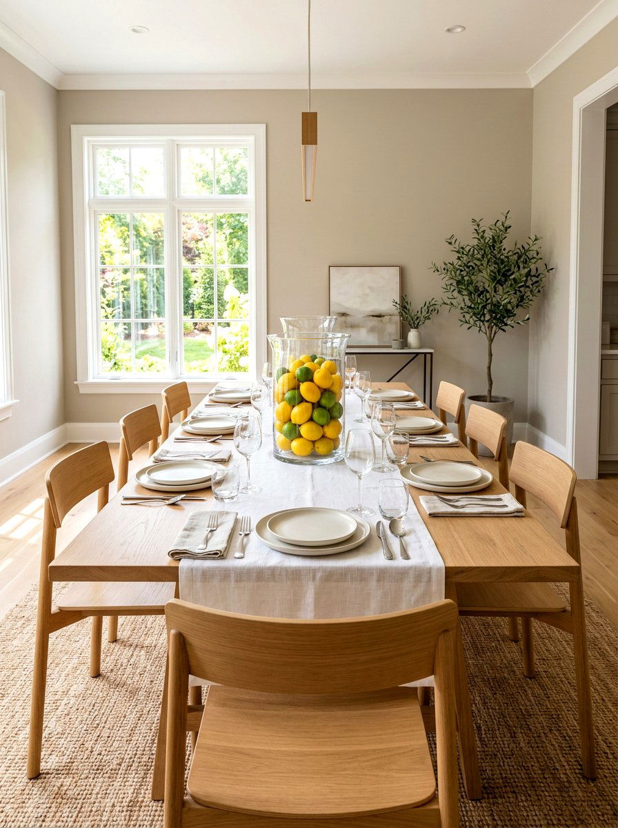 Lemon and lime centerpiece - 30 fruit centerpiece ideas